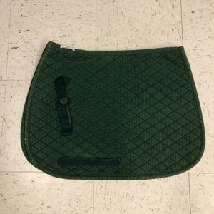 tuff rider green pony saddle pad